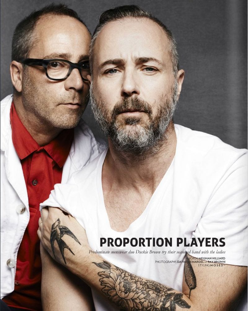 Steven Cox & Daniel Silver for Duckie Brown — портфолио 6