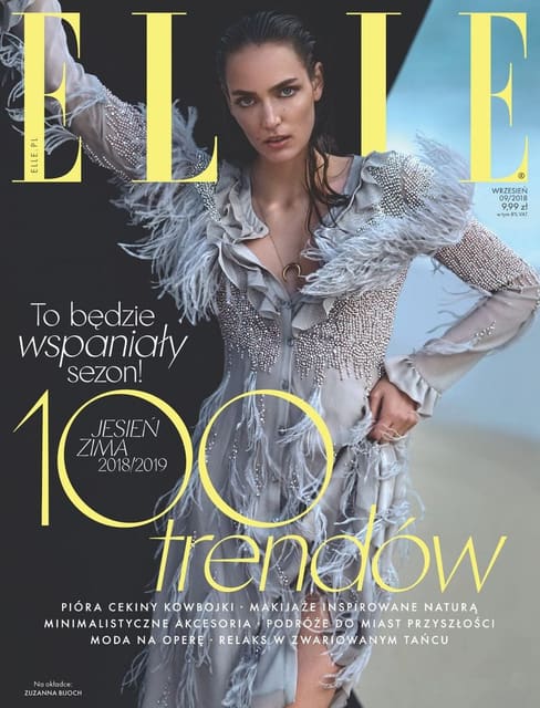Elle Poland September 2018 Cover — Elle Poland