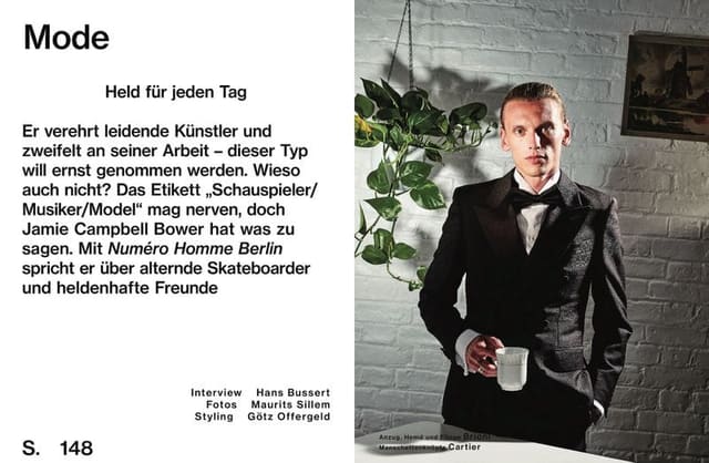 Held fur jeden Tag — Numéro Homme Berlin