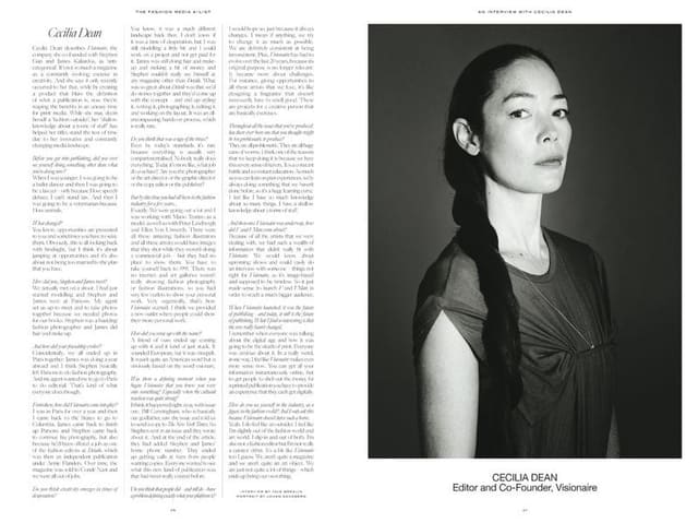Portraits of Cecilia and Bandana — Industrie Magazine