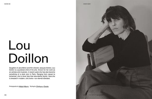 Lou Doillon — Union Magazine