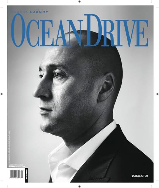 Ocean Drive November 2018 Cover — Modern Luxury