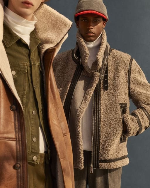 Shearling Statement — Zara