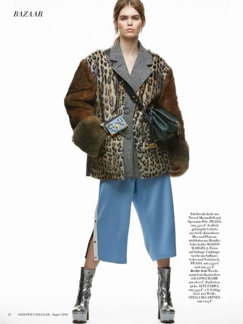 Leo für Olympia — Harper's Bazaar Germany