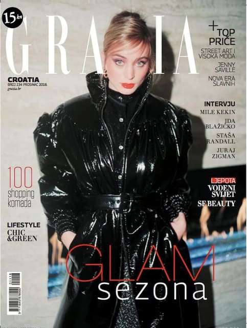 Grazia Croatia December 2018 by Ashley S... — Grazia Croatia