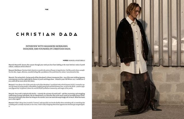 Christian Dada — Pibe Magazine