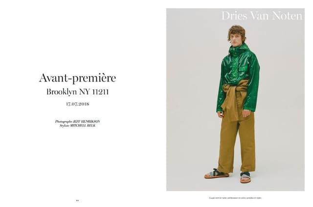 Avant-première Brooklyn NY 11211 — L'Officiel Hommes +