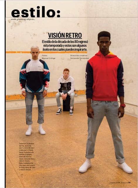 Vision Retro — Esquire Mexico
