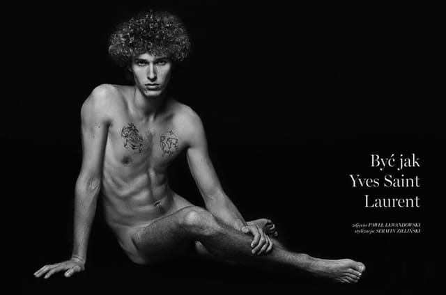 Być jak Yves Saint Laurent — L'Officiel Hommes Poland