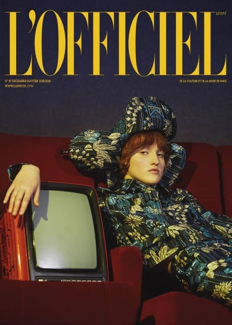 L'Officiel Levant December 2018 - January 2019 Cover — L'Officiel Levant