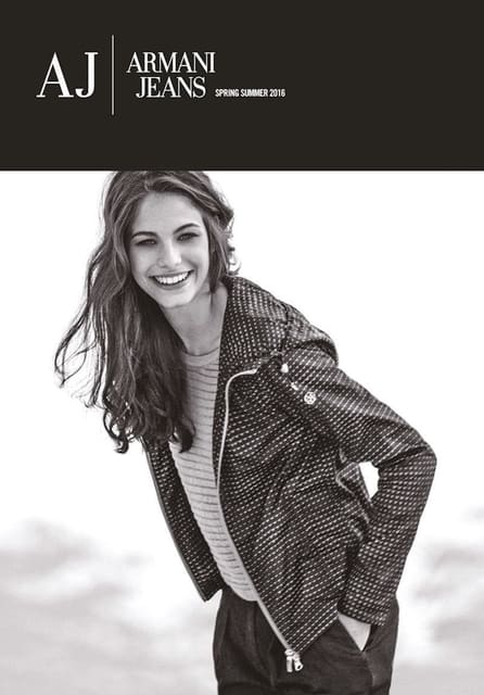 Armani Jeans S/S 16 — Armani Jeans