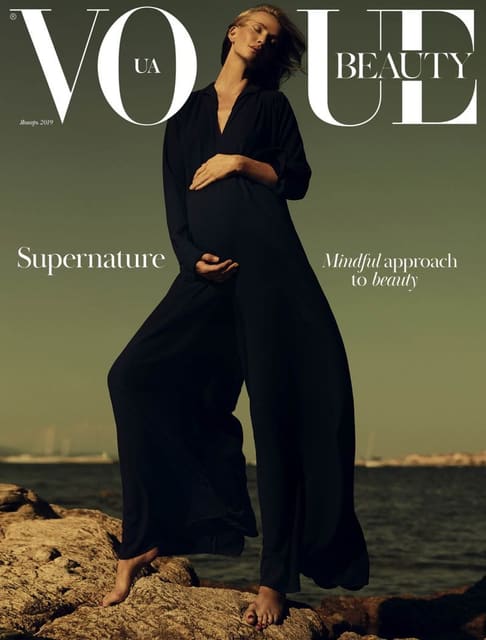 Vogue Ukraine January 2019 Beauty Cover — Vogue Ukraine