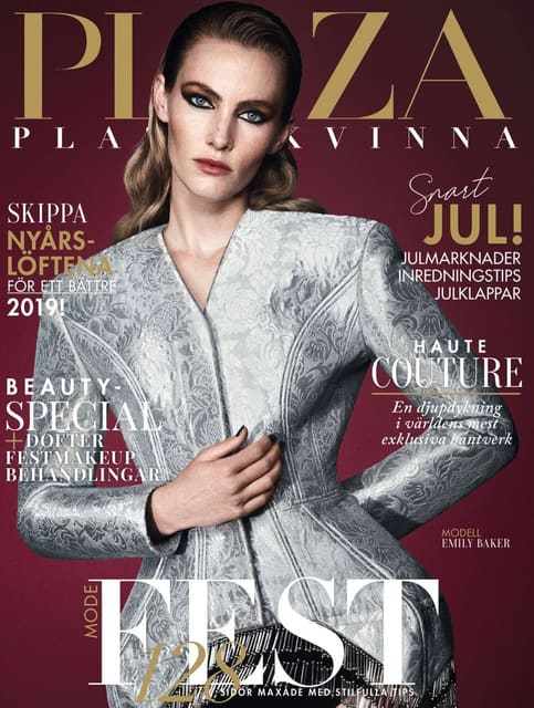Plaza Magazine December 2018 Cover — Plaza Magazine