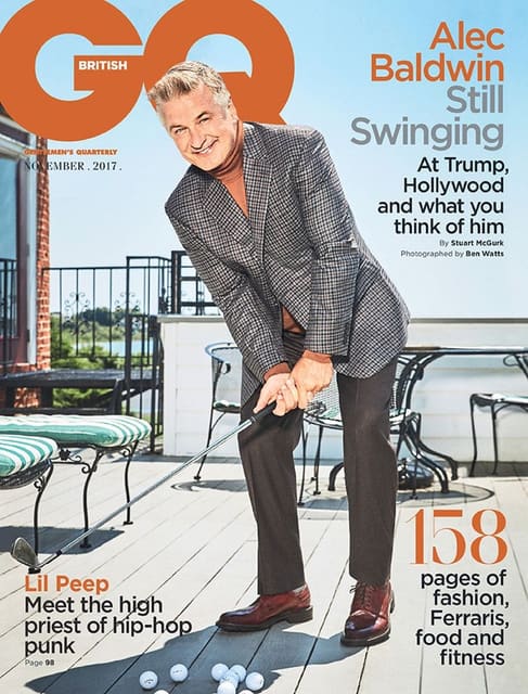 British GQ November 2017 Cover — British GQ