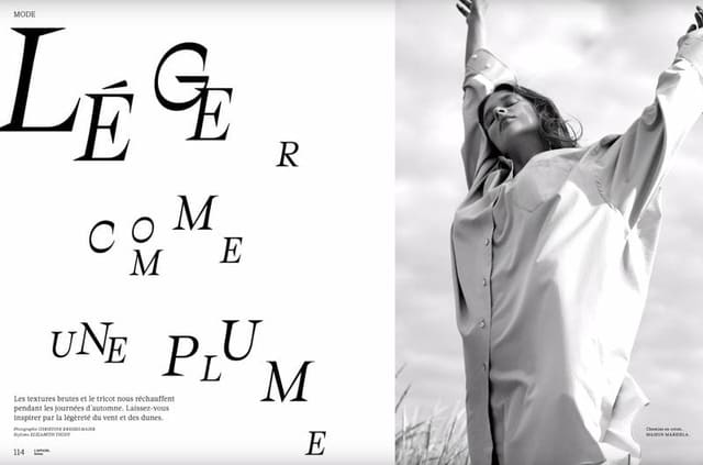 Léger Comme Une Plume — L'Officiel Switzerland