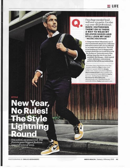 New Year, No Rules — Men's Health U.S.