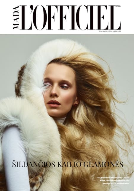 Šildančios kailio glamonės — L'Officiel Lithuania