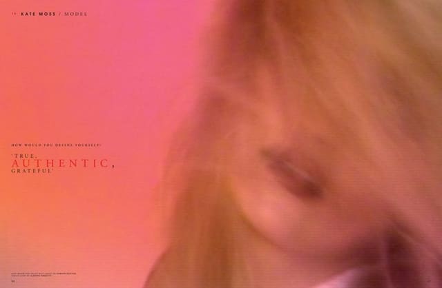 Kate Moss — Love Magazine