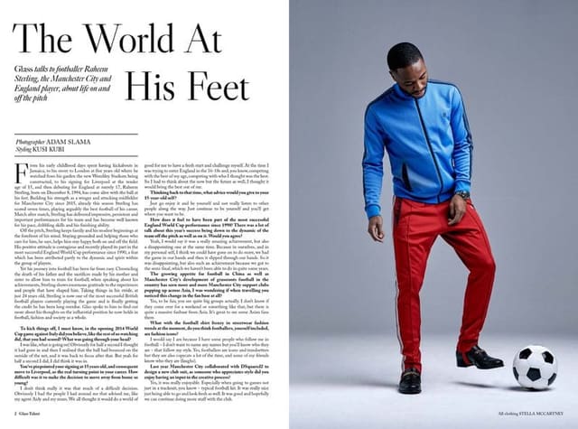 The World At His Feet — Glass Man