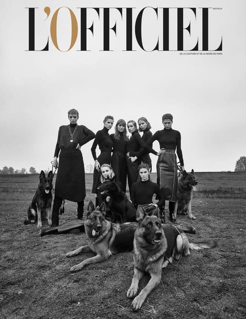 L'Officiel Germany December 2018 Cover — L'Officiel Germany