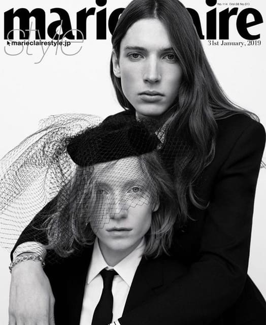 Marie Claire Japan February 2019 Cover — Marie Claire Japan