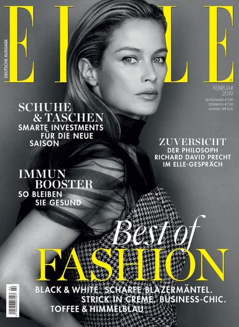 Elle Germany February 2019 Cover — Elle Germany