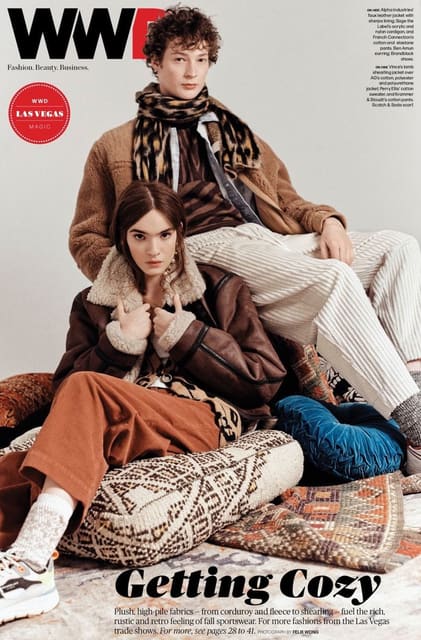 Getting Cozy — WWD