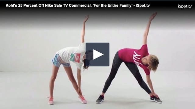 Nike TV Commercial — Kohl's