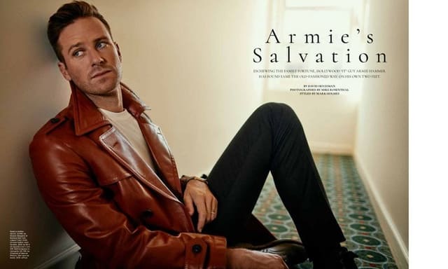 Armie's Salvation — Modern Luxury