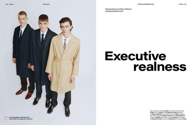 Executive Realness — Tank Magazine