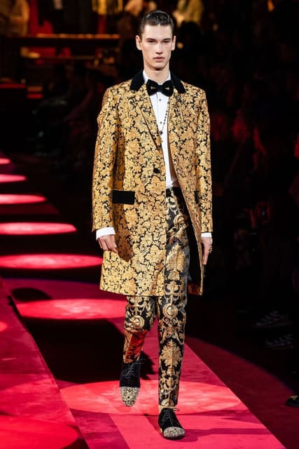 Dolce & Gabbana F/W 19 Men's Show — Dolce & Gabbana