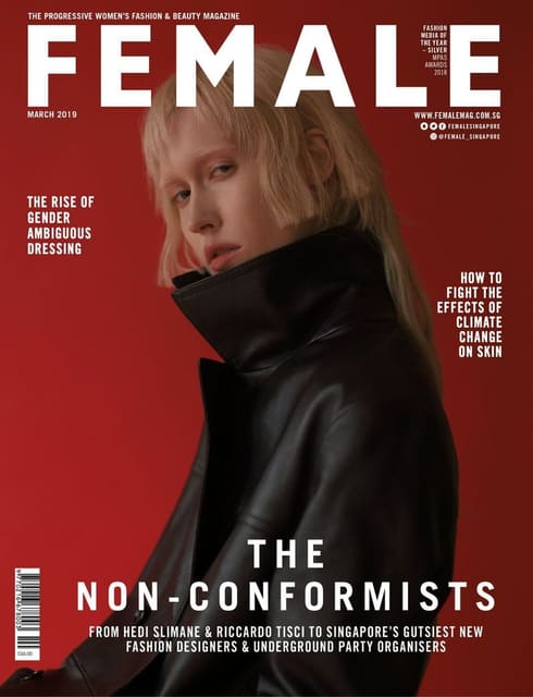 Female Singapore March 2019 Cover — F Zine