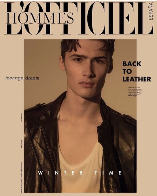 L'Officiel Hommes Spain Fall 2018 Cover — L'Officiel Hommes España
