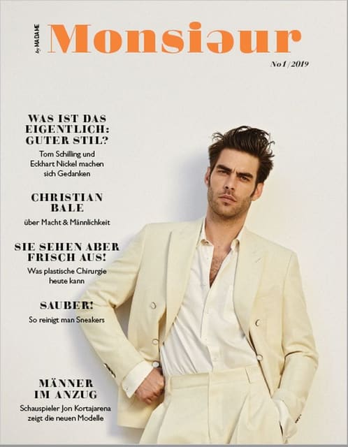 Monsieur April 2019 Cover (by Madame) — Monsieur Magazin Germany