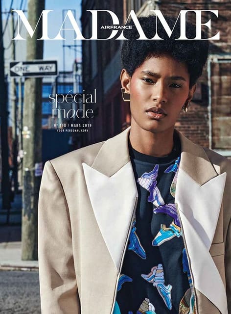 Air France Madame March 2019 Cover — Air France Madame