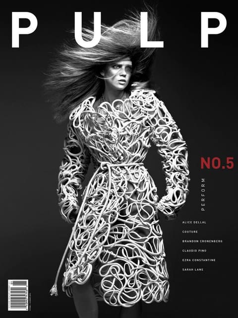 Masha Novoselova for Pulp Magazine Cover July 2012 — Pulp Magazine