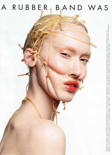 A Rubber Band Was Involved — Love Magazine