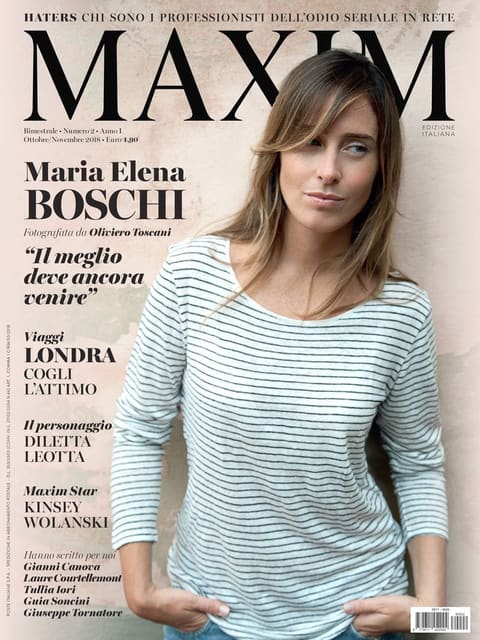 Maxim Italia October 2018 Cover — Maxim Italia
