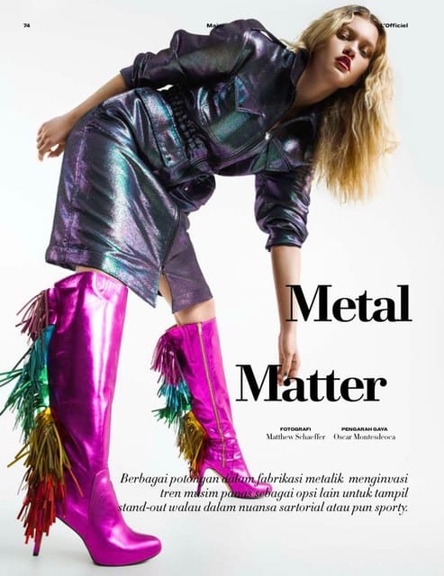 Metal Matter — L'Officiel Indonesia