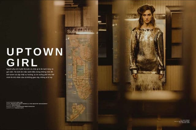 UPTOWN GIRL — L'Officiel Vietnam