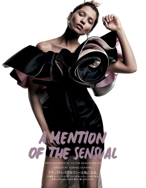 A Mention of the Sensual — Vogue Japan