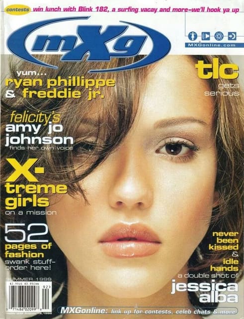 MXG Summer 1999 Cover with Jessica Alba