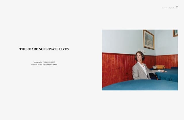 There are no private lives — Museum Magazine