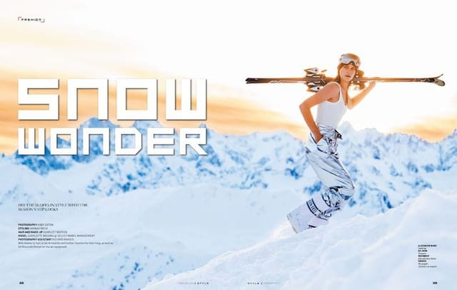 SNOW WONDER — SCMP Style South China Morning Post Style Magazine