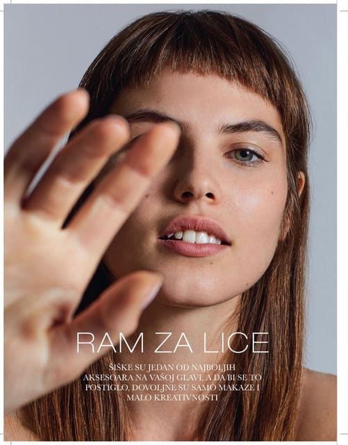 FRAME THE FACE — Elle Serbia