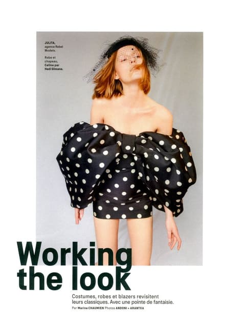 Working the look — Grazia France