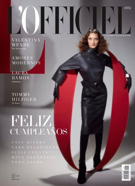 L'Officiel Arentina April 2019 Cover — L'Officiel Argentina