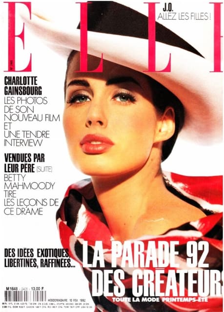 Elle France February 10, 1992 Cover — Elle France