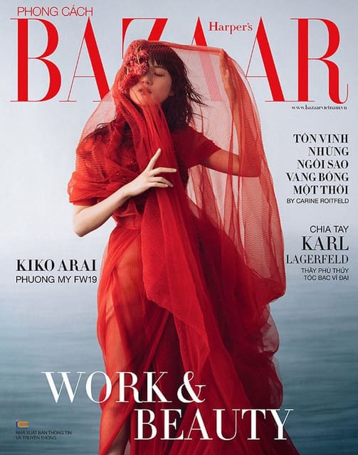Harper's Bazaar Vietnam March 2019 Cover... — Harper's Bazaar Vietnam