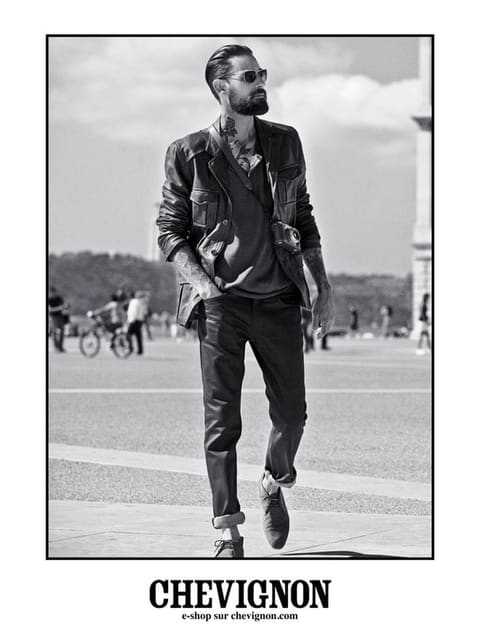 Chevignon S/S 12 with model Fabian Schwe... — Chevignon